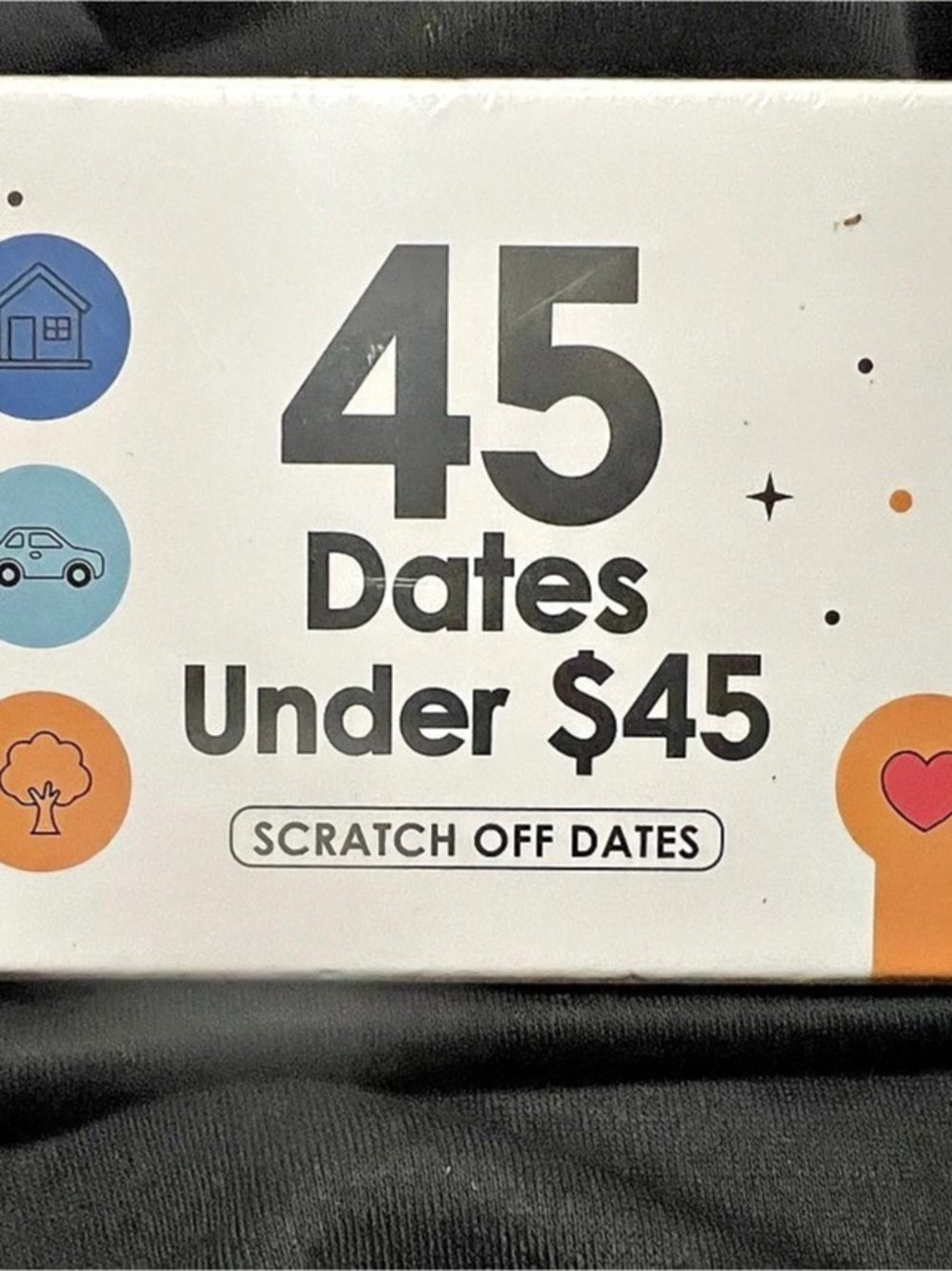 ELUVATE 45 Dates Under $45 Scratch-Off Date Night Game